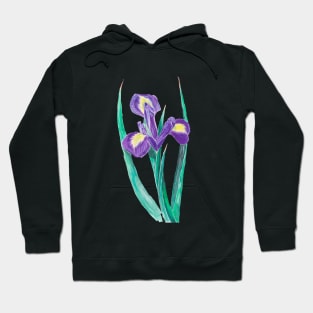 Siberian iris Hoodie